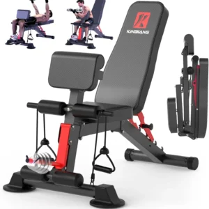 14-in-1 Foldable Dumbbell Bench, Pre-Assembled