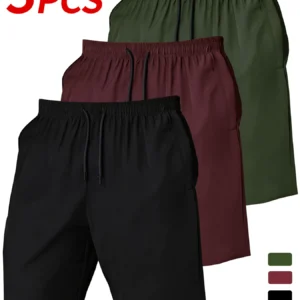Men's / Teen's 3-Piece Quick-Dry Shorts Set