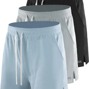 Men/Teen Running And Gym Shorts With Pockets