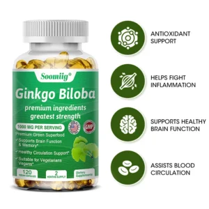 Organic Ginkgo Biloba Extra Capsules